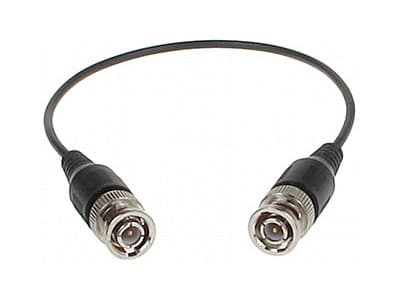 Kabel BNC - BNC 0,3m sort (CROSS-BNC/0.3M*P50)