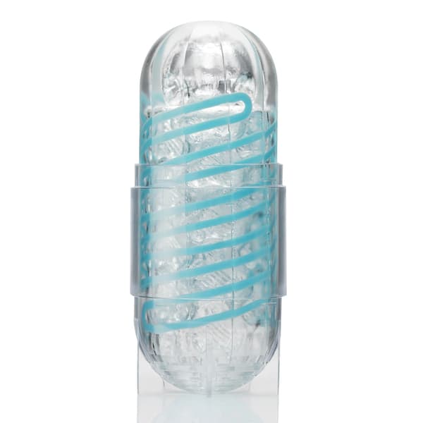 TENGA Spinner 01 Tetra - Geometrisk Tekstureret Intimt System, Transparent