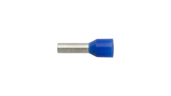 TI isoleret muffe spids 2,5mm2/8mm blå fortinnet TI2,5L8 /100stk/100stk. /