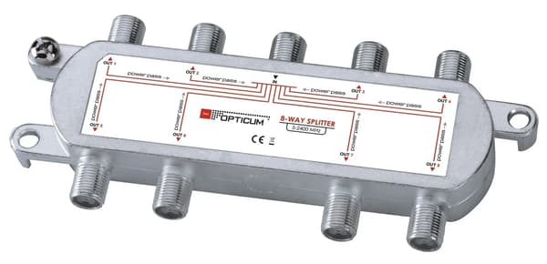 Opticum Antennedetektor 1x8 Opticum 8-VEJS HQ