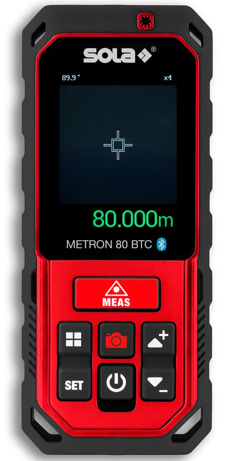 SOLA AFSTANDSMÅLER METRON 80 BT/ KAMERA