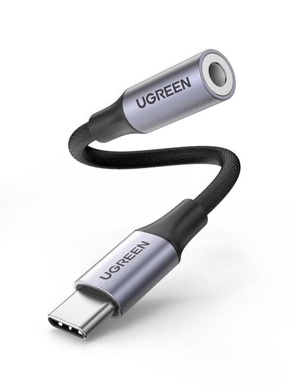 UGREEN USB-C till 3,5 mm ljudkabel 10 cm