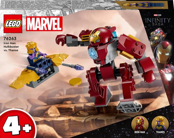 LEGO Super Hero Marvel 76263 Iron Man Hulkbuster vs. Thanos