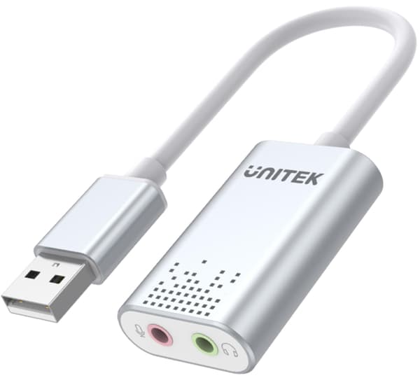 Unitek USB 0.2m silver