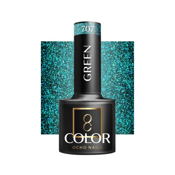 OCHO NAILS Gel Polish grön 707 -5 g