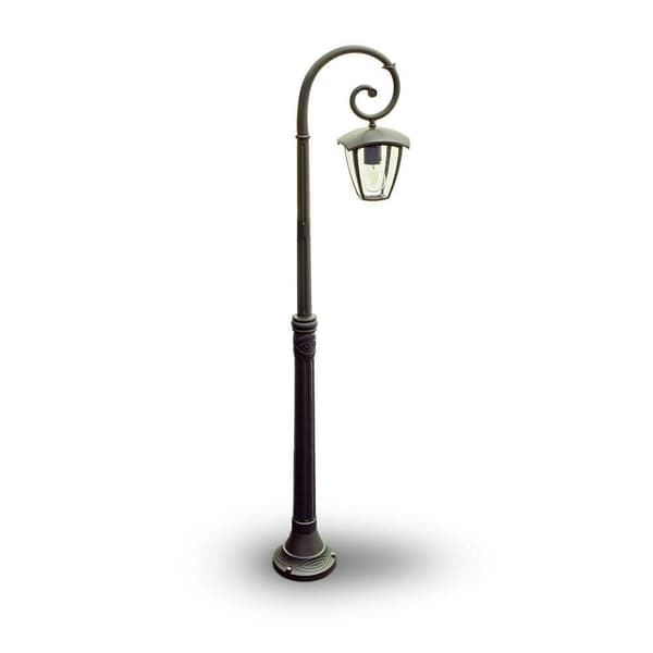 Trädgårdslampa Field VT-737 E27 Max. 60W Svart 7060