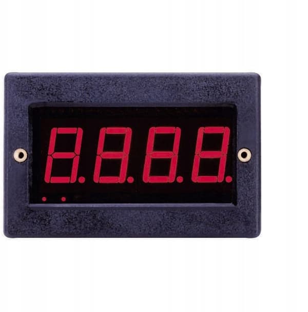 Digitalt panelinstrument VOLTCRAFT PM 129, LED, 20000 målinger, område 1999, 4 cifre 106942