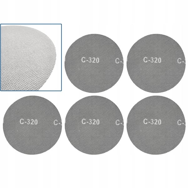 Kardborre slipnät 225mm P320 (5/250)