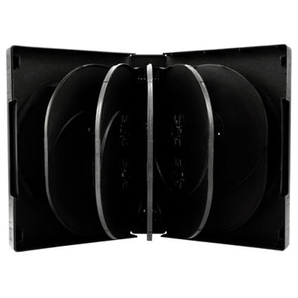 MediaRange DVD-tomfodral för 12 kuber 39mm svart