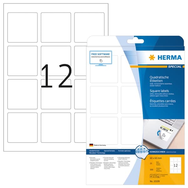 HERMA Special - etiketter - mat - 300