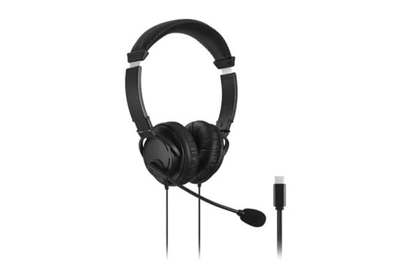 Kensington Hi-Fi USB-C-hörlurar med mikrofon - headset