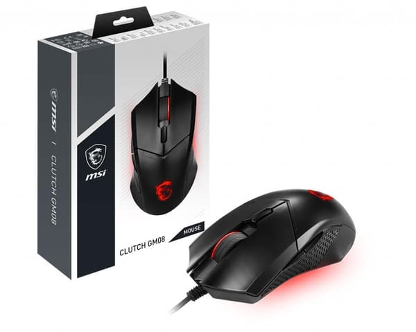 Trådbunden mus MSI Clutch GM08 S12-0401800-CLA