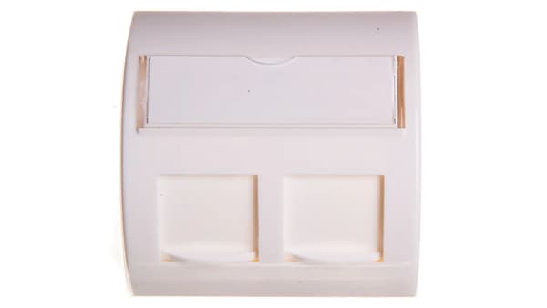 Digitus Adapter 45x45mm batch 2xRJ45 X-AKO-02-PK-B