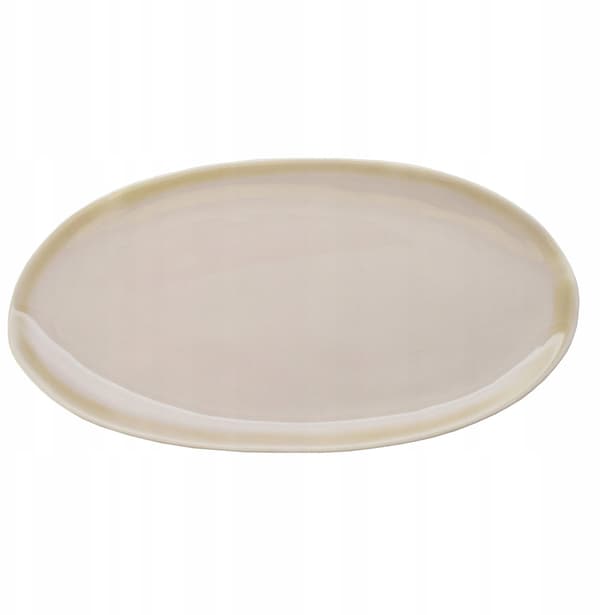 ETER Ovalt fad 26,5x14 cm, beige