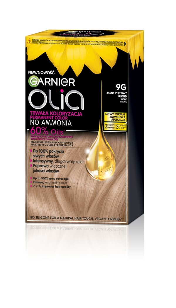 GARNIER Olia Hårfarve nr. 9G Lys Greige - Lys perleblond