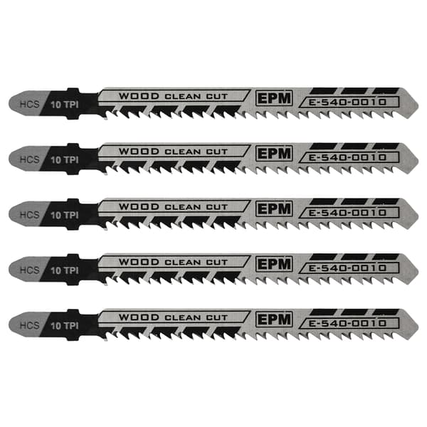 PUUKUVIOSAHA TERÄ 74MM 10TPI T101BR 5KPL