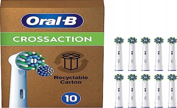 10 Oral-B-harjan setti (ulkopakkaus helppo avata)