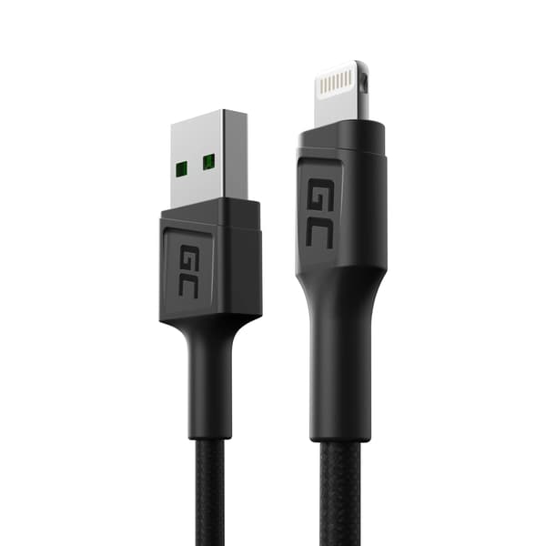 GREENCELL Kabel GC PowerStream USB-A - Lightning 30cm Apple 2.4A