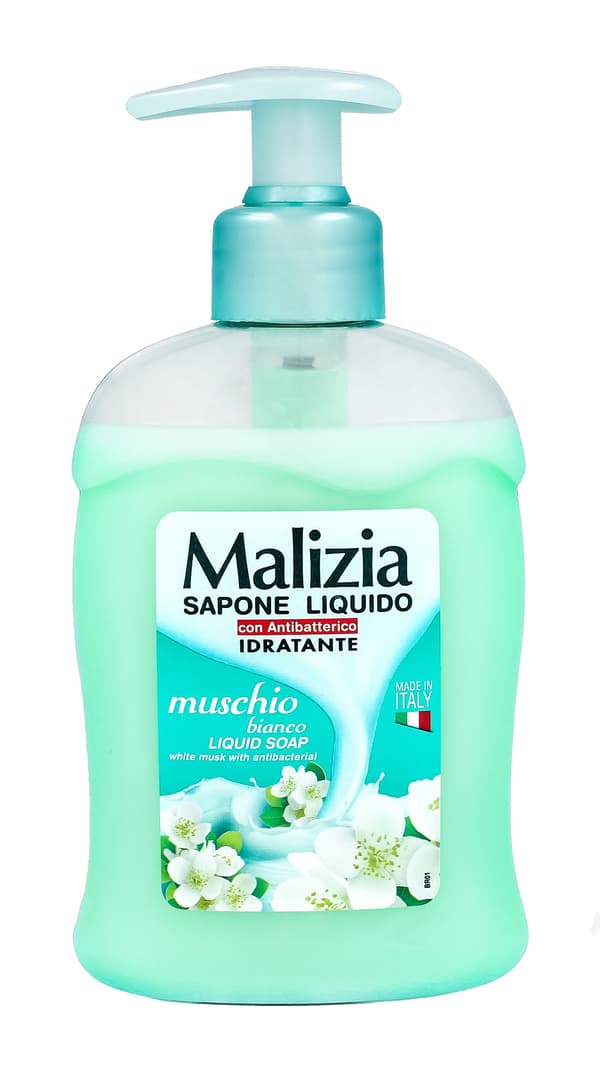 ASCO MALIZIA FLYDENDE SÆBE 300ML MUSCHIO BIANCO