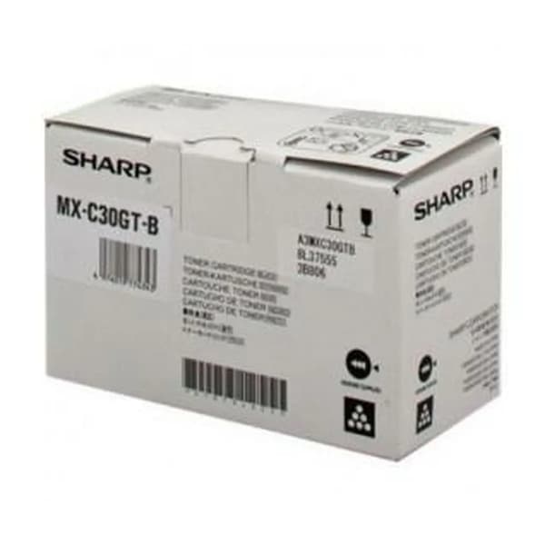 Sharp tonerpatron MX-C30GT-B - Sort