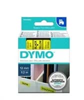 WECARE Tape ARMOR til DYMO S0720580, sort/pris, 12mm x 7m