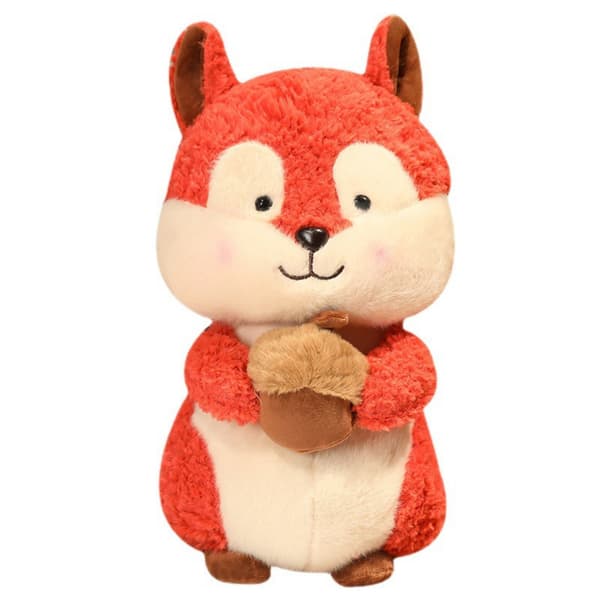 Pehmolelu Maskotti Orava Pähkinän kanssa 25cm