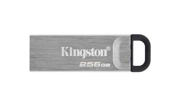 Kingston USB-flashdrev DataTraveler Kyson - USB 3.2 Gen 1 - 256 GB - sølv