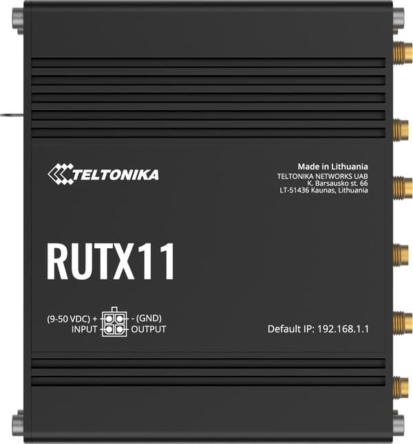 Teltonika RUTX11 - trådløs router - WW