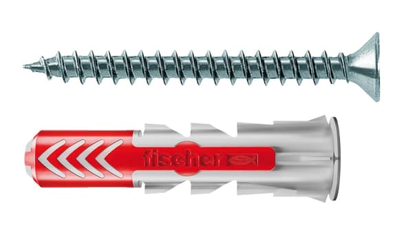 Kolek DUOPOWER 6x30 S LD (vaaleanharmaa/punainen, 50 kappaletta, ruuvilla)