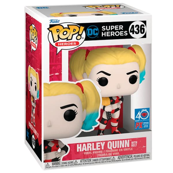 POP-figur DC Comics Super Heroes Harley Quinn Exklusiv