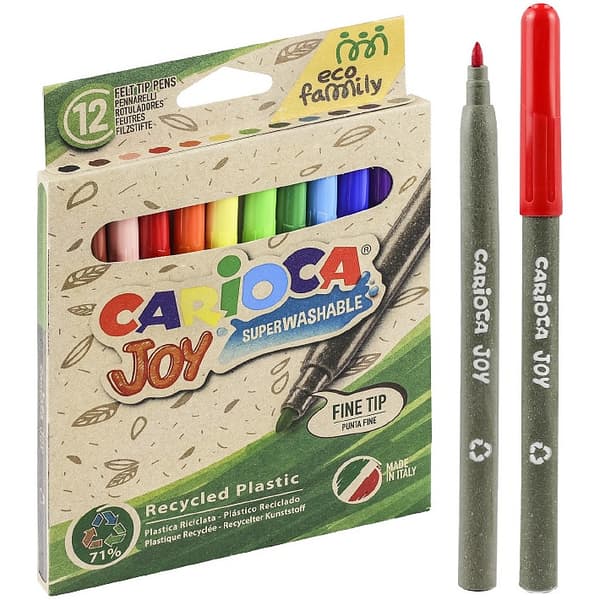EcoFamily Joy tusser 12 farver CARIOCA