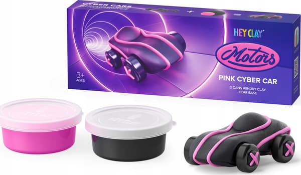 Hey Clay - Cyber Auto Pink