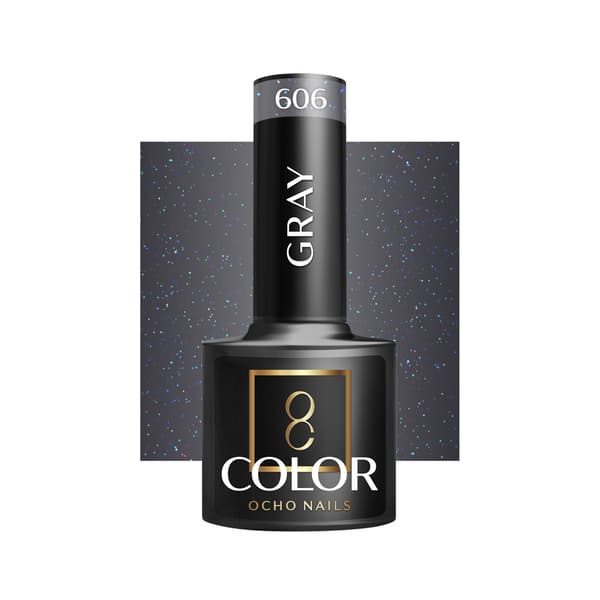 OCHO NAILS Gel Polish grå 606 -5 g