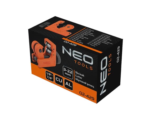 Neo rörskärare (3-22 mm koppar- och aluminiumrörskärare)