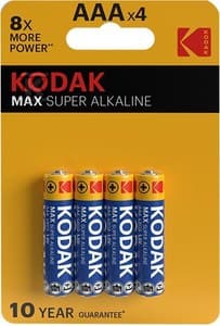 ALKALINEBATTERI.LR3 KODAK MAX K3A-4 (4 STK)