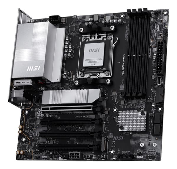 MSI PRO B850M-P WIFI - bundkort - micro ATX - Socket AM5 - AMD B850