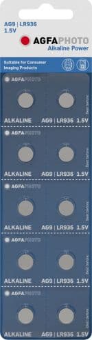 Agfa Batteri LR9 10 stk