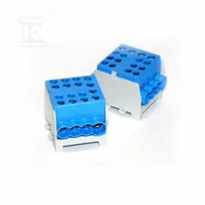 Tritite fästklämma HLAK-35-1/6NB blå