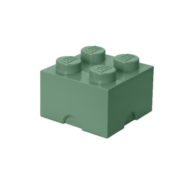 Lego Opbevaringsklods 4 oliven