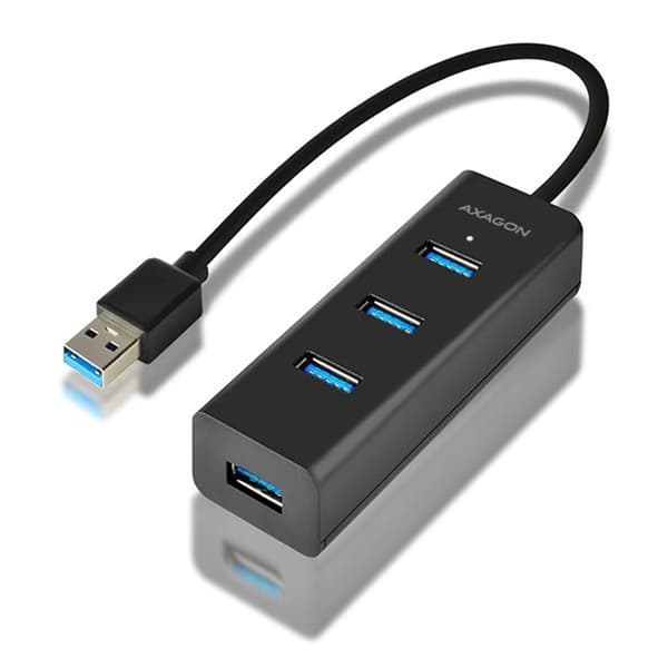 Axagon USB HUB 1x MicroUSB + 4x USB-A 3.0 (HUE-S2B)