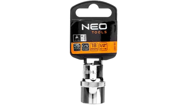 Neo Spline -hylsy 1/2\" 18mm (08-590)