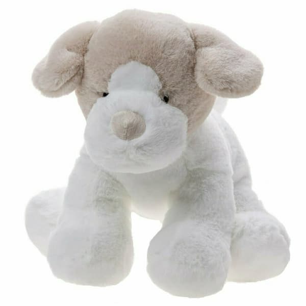 Maskottikoira Renee valkoinen 25cm 13804 BEPPE