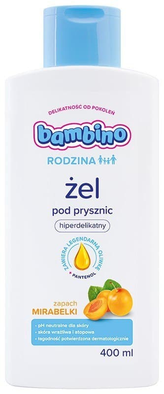 Bambino Suihkugeeli Perhe Mirabelka 400ml