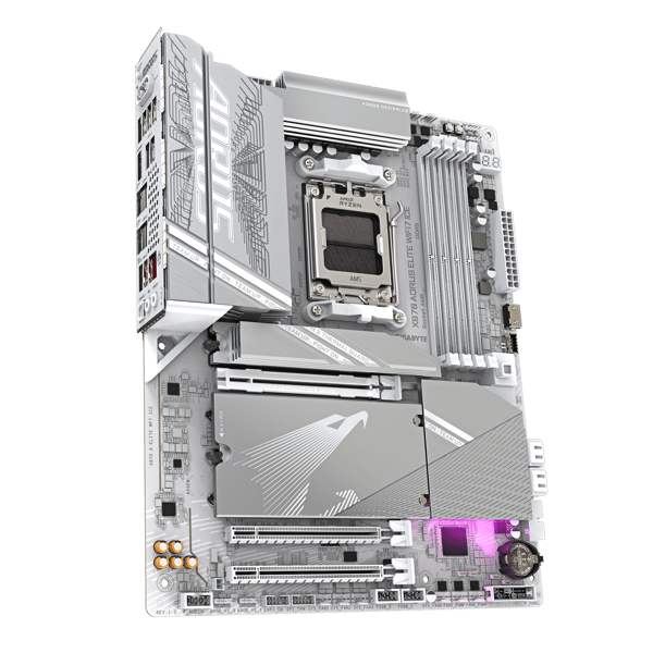 GIGABYTE-emolevy AORUS X870 ELITE WIFI7 ICE - ATX - Socket AM5 - AMD X870
