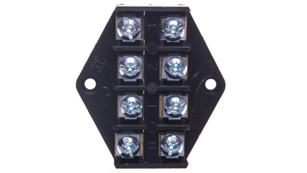 Fastgørelsesplade ZPT/2,5mm2/4-spors sort ZPT 4-2.5 83001007