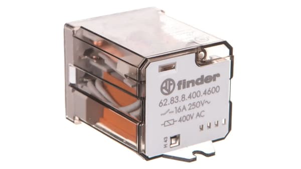 Finder Power Transmitter 3Z 16A 400V AC til Panel eller Faston 250 Udførelse SELV (62.83.8.400.4600)