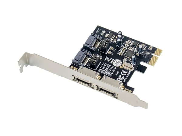 CONCEPTRONIC PCI Express 2-port SATA III -sovitin sisäinen+ulkoinen