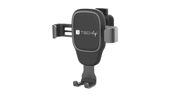 Techly Gravity autoteline puhelimelle, ritilä/kojetaulu