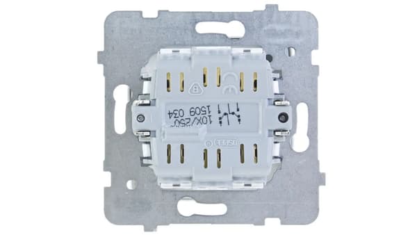 Ospel Trappestik Karo dobbelt perlesølv (LP-10s/m/43)