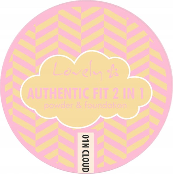Lovely_authentic Fit 2in1 pressat puder och ansiktspuder 01 10g